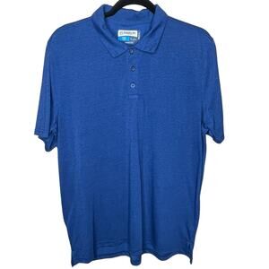 Magellan Men’s Size Large MegChill Fish Gear Polo Shirt Loose Fit Short Sleeve